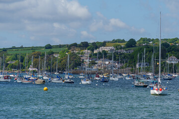 Obraz premium Die Stadt Falmouth in cornwall