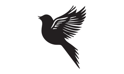 Fototapeta premium vector illustration of a bird