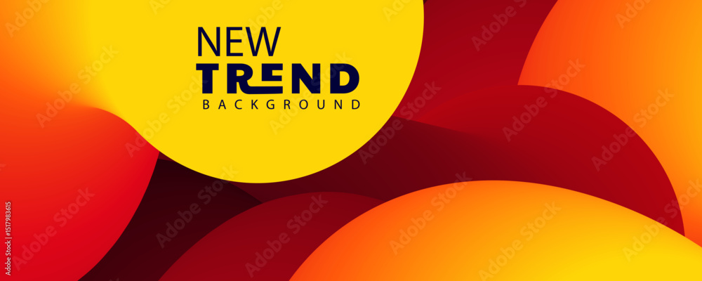 Poster 3d abstract background ,4k landing page template - abstract dynamic, modern, futuristic, multi color