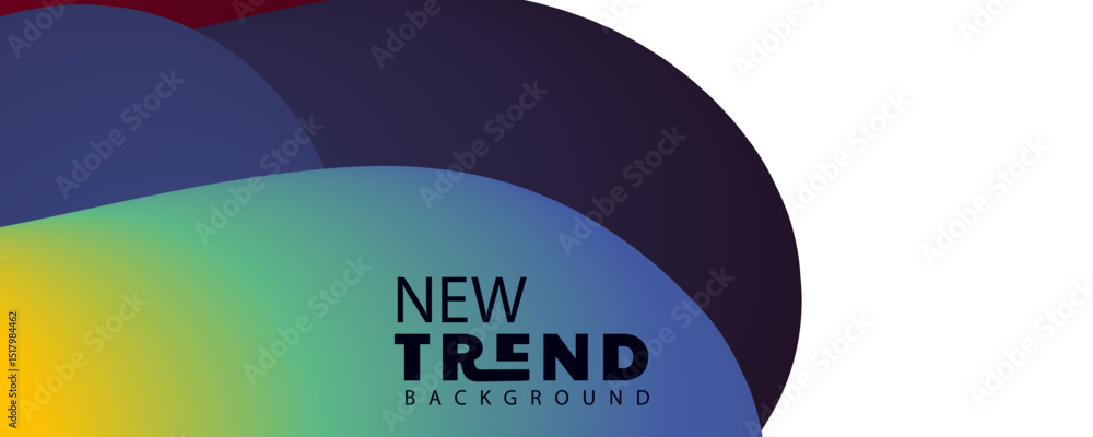 Poster 3d abstract background ,4k landing page template - abstract dynamic, modern, futuristic, multi color