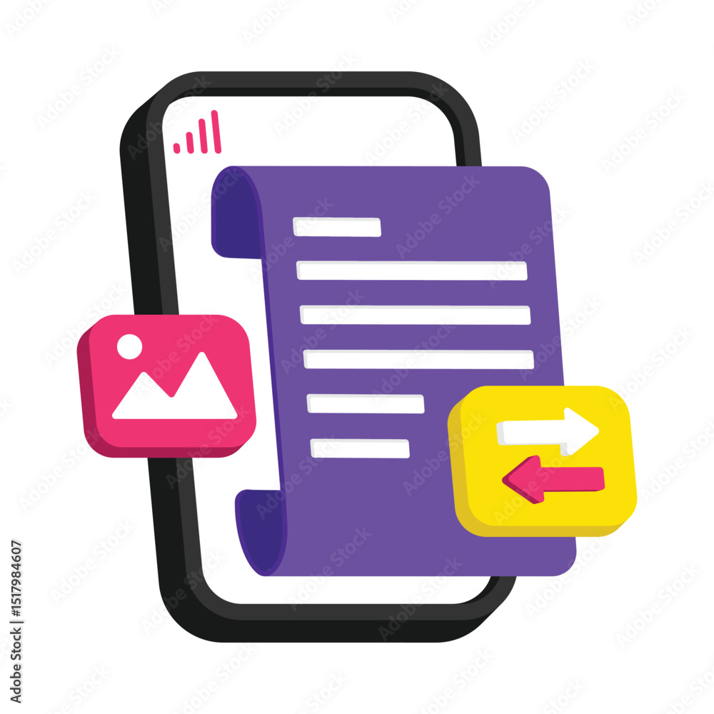 Poster ftp cloud vector style icon. eps 10 file