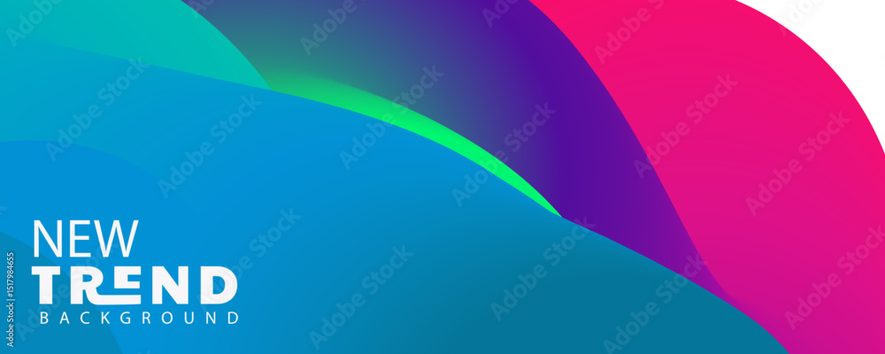 Poster 3d abstract background ,4k landing page template - abstract dynamic, modern, futuristic, multi color