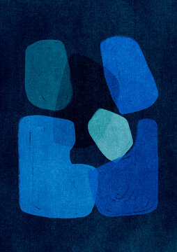 Blue abstract background