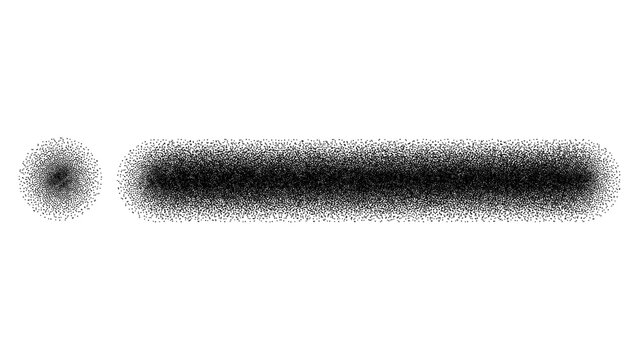Abstract Black and White Texture Granular Dots and Lines. vector eps