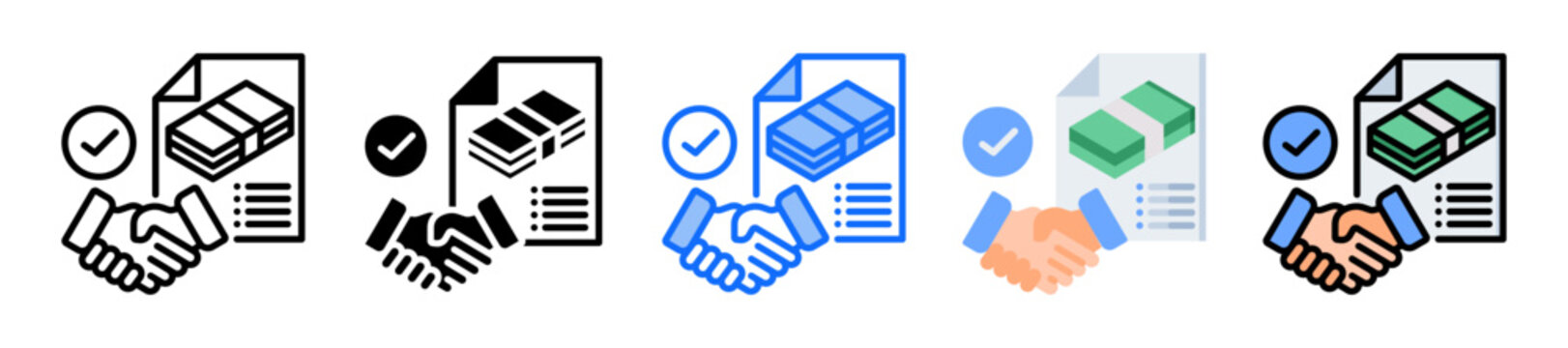 Loan Agreement Icon