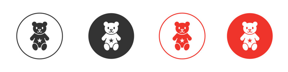 Teddy bear icon