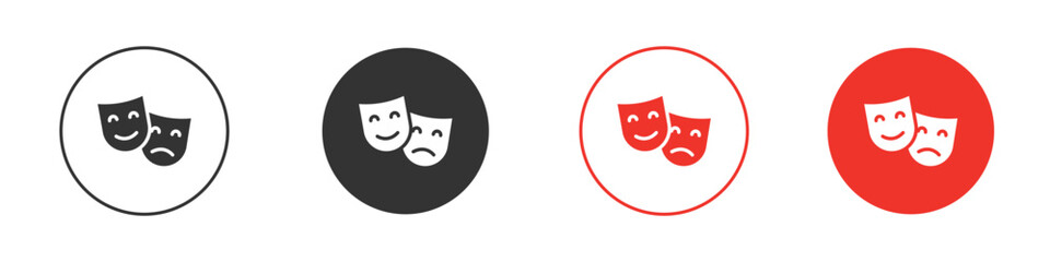 Theater masks icon