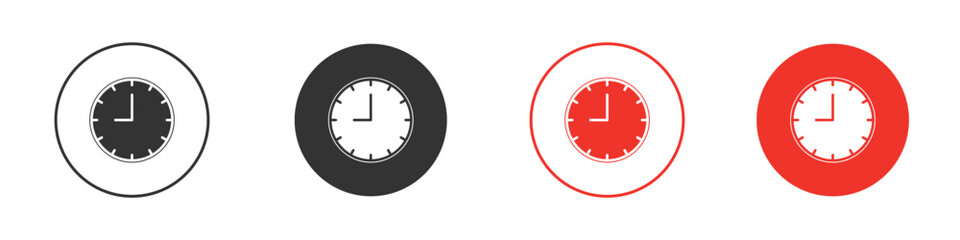 Time clock icon