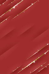 ラグジュアリーな赤の背景素材 ( フレーム　見出し　タイトル　セール　チラシ　エレガント )