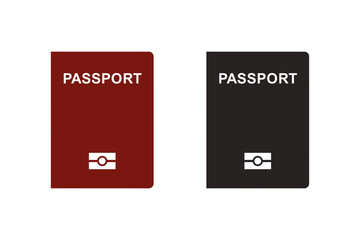 Passport document international travel identity