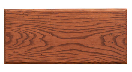 Isolated Wood Panel