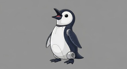 Fototapeta premium robot penguin