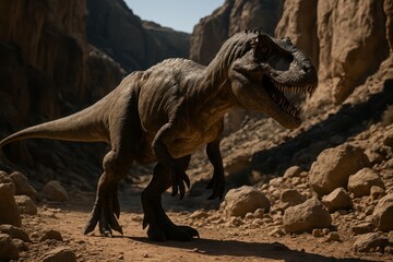 Fototapeta premium Allosaurus Canyon