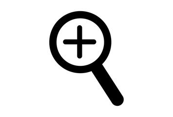 Magnifying Glass Icon Vector EPS