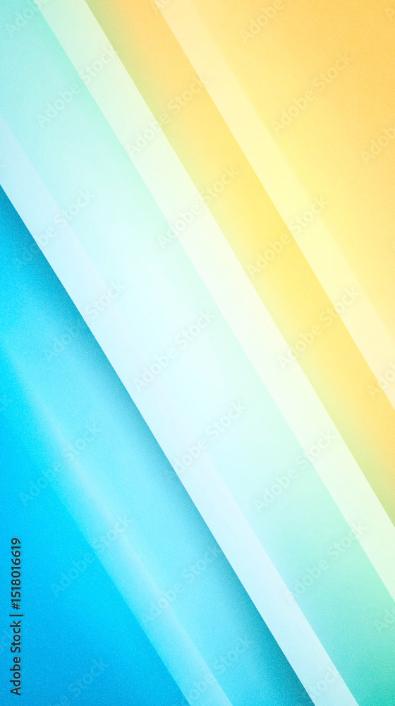 Poster abstract gradient background featuring smooth diagonal lines in vibrant shades of blue, green, and y