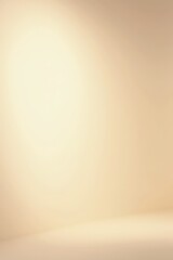 Soft ambient light illuminates a smooth surface in a minimalistic indoor space during the early morning