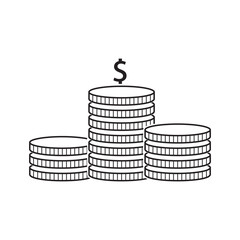 coin stack icon