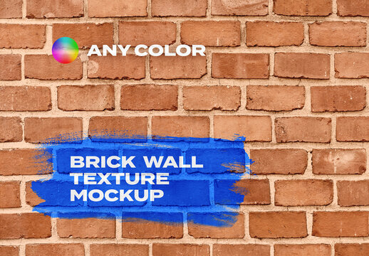 Brick Mockup Template Wall Outdoor Street Indoor Overlay Texture Pack Effect Surface