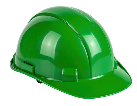 Capacete verde para composi&ccedil;&atilde;o