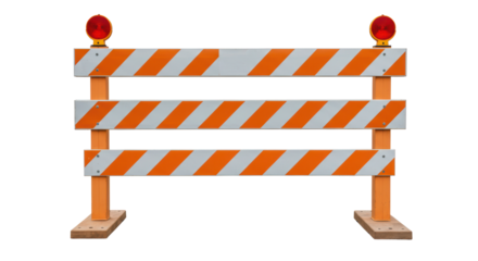Isolated Construction Barrier