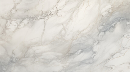 Elegant White Marble Texture with Delicate Gray Veining
