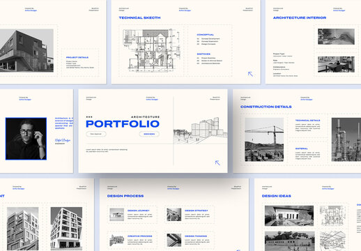 Modern Architecture Portfolio Presentation Template