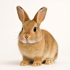 bunny rabbit isolated on white background animal rodent easter