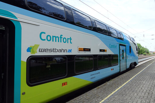 Comfort Abteil der Westbahn in &Ouml;sterreich