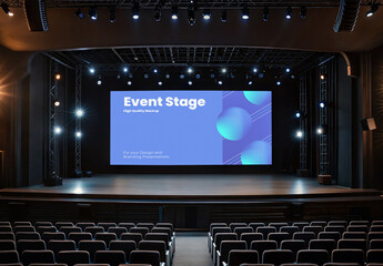 Event Stage Mockup