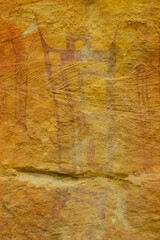 Naklejka premium art and cave painting