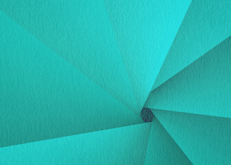 Abstract blue futuristic background with lines. Geometric shape natural watercolor paper frame....