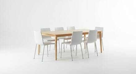 isolated table