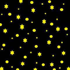 seamless pattern with stars