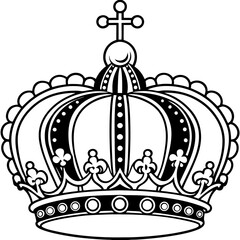 crown vector illustration