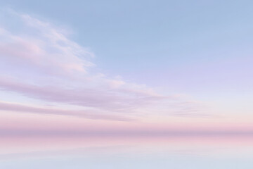 serene sky gradient featuring soft purple tones blending into lighter shades creating calming atmosphere