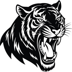 no human face stylized silhouette digital artwork