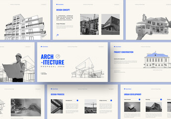 Modern Architecture Project Proposal Presentation For Portfolio