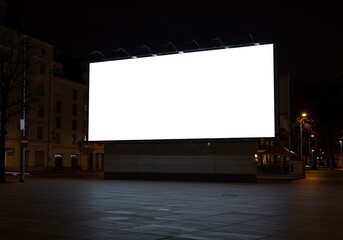 Obraz premium Night's Blank Canvas