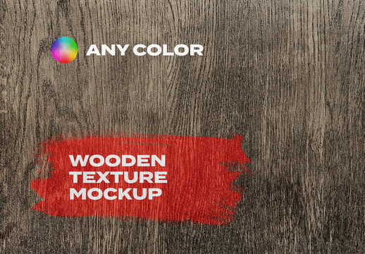 Wooden Mockup Template Wall Outdoor Street Indoor Overlay Texture Pack Effect Surface