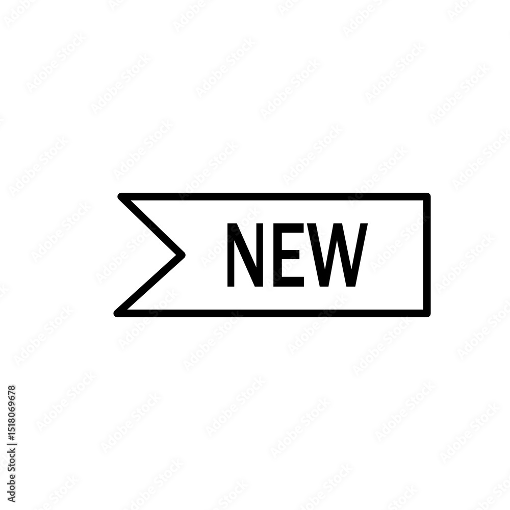 Poster new icon vector design template. can be used for web and mobile