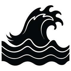 vector illustration of a silhouette 