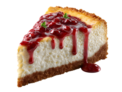 Strawberry Cheesecake Slice