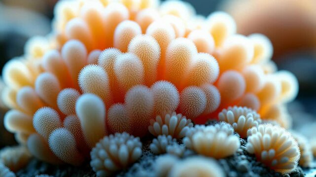 Timelapse captures rapid expansion of fungal hyphae in vibrant detail