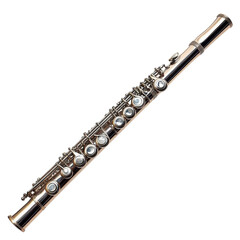 flute on transparent background