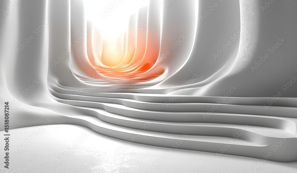 Aufkleber the empty podium is set against a modern geometric 3d shape background, ideal for displaying a produ