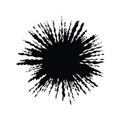 Jagged Cross Shape Vector