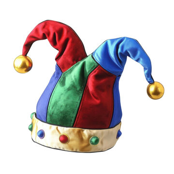 recommend clip art: jester hat on transparent background