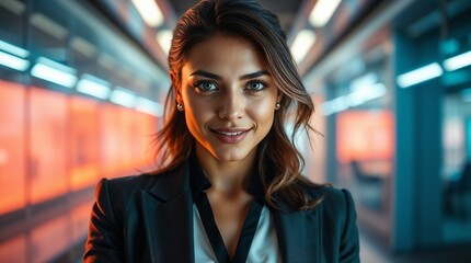 Modern business woman