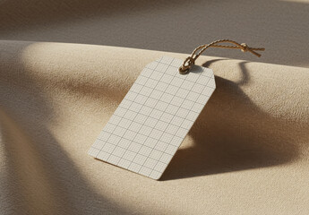 Clothing Label Elegant Trademark Mockup
