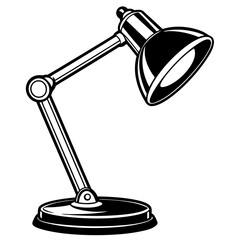 table lamp isolated
